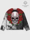 Мужской свитшот базовый / Skull and Roses
