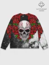 Мужской свитшот базовый / Skull and Roses