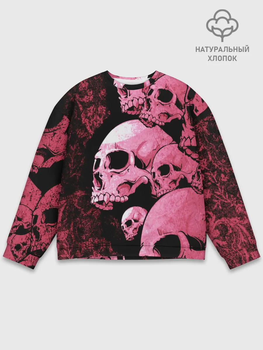 Мужской свитшот базовый / ЧЕРЕПА