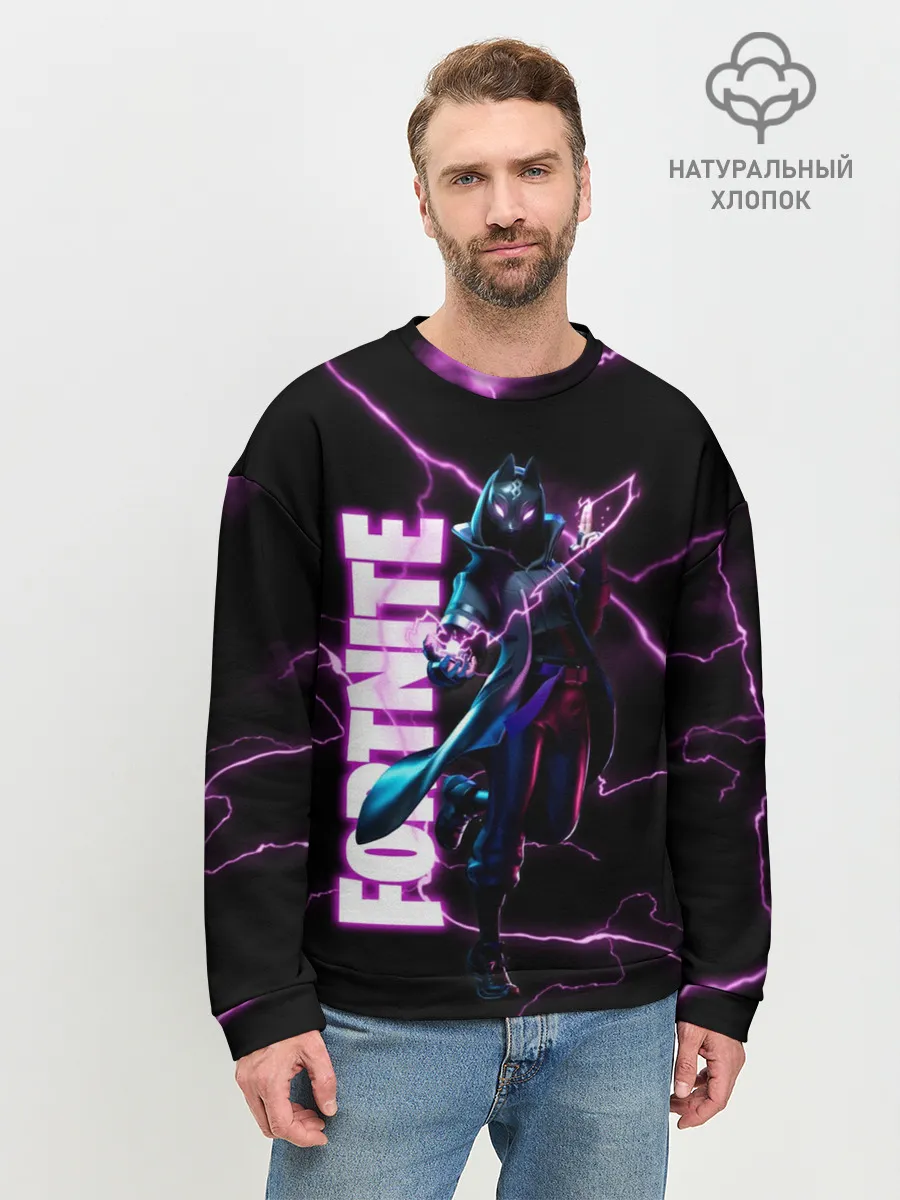 Мужской свитшот базовый / ТАНУКИ FORTNITE