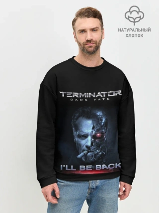 Мужской свитшот базовый / Terminator Dark Fate