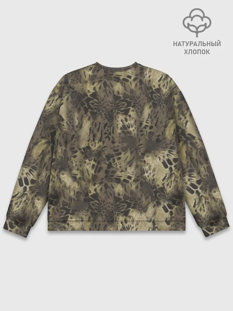 Мужской свитшот базовый / Камуфляж Prym1 Woodlands Camo