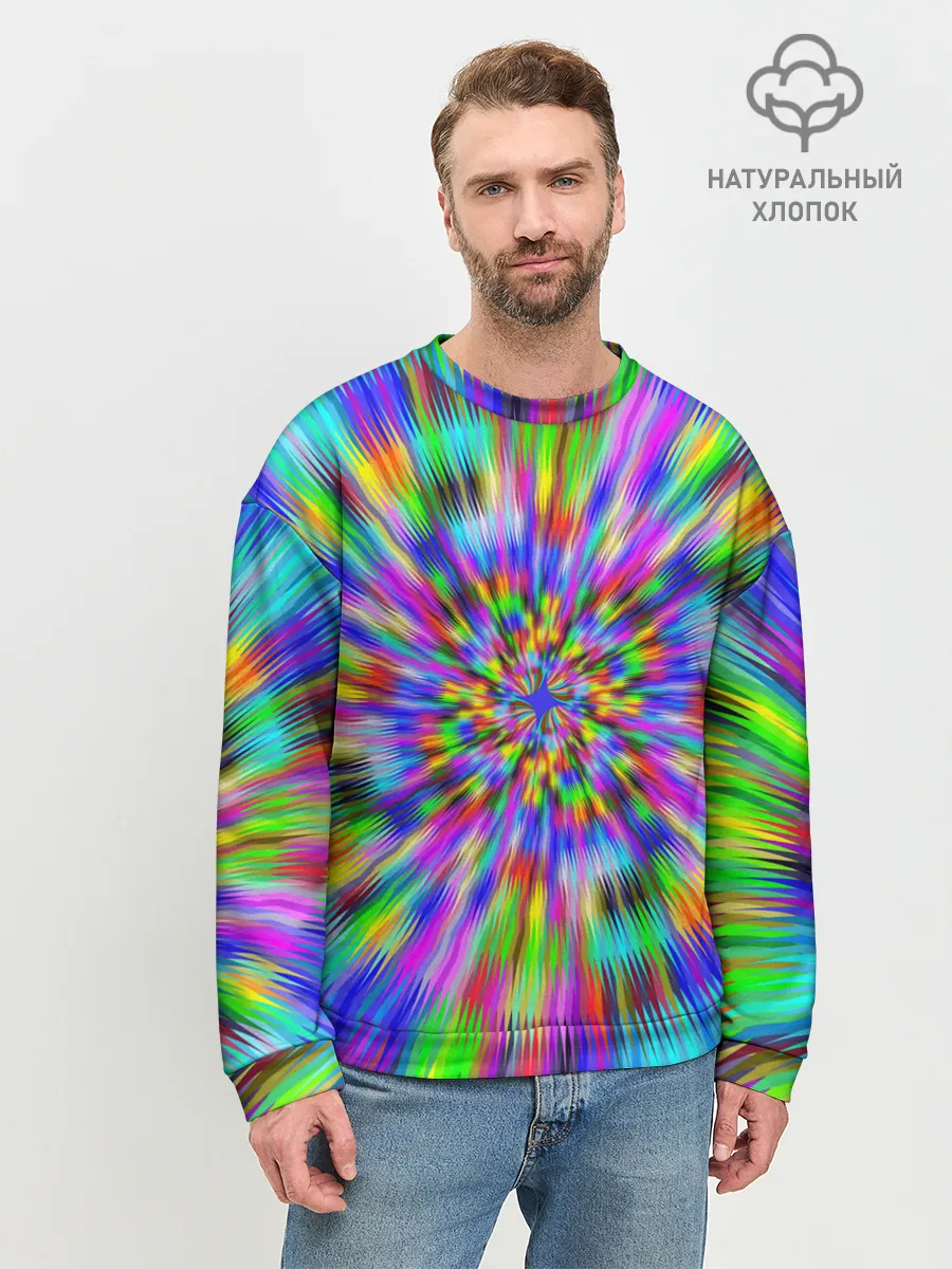 Мужской свитшот базовый / ПСИХОДЕЛИКА