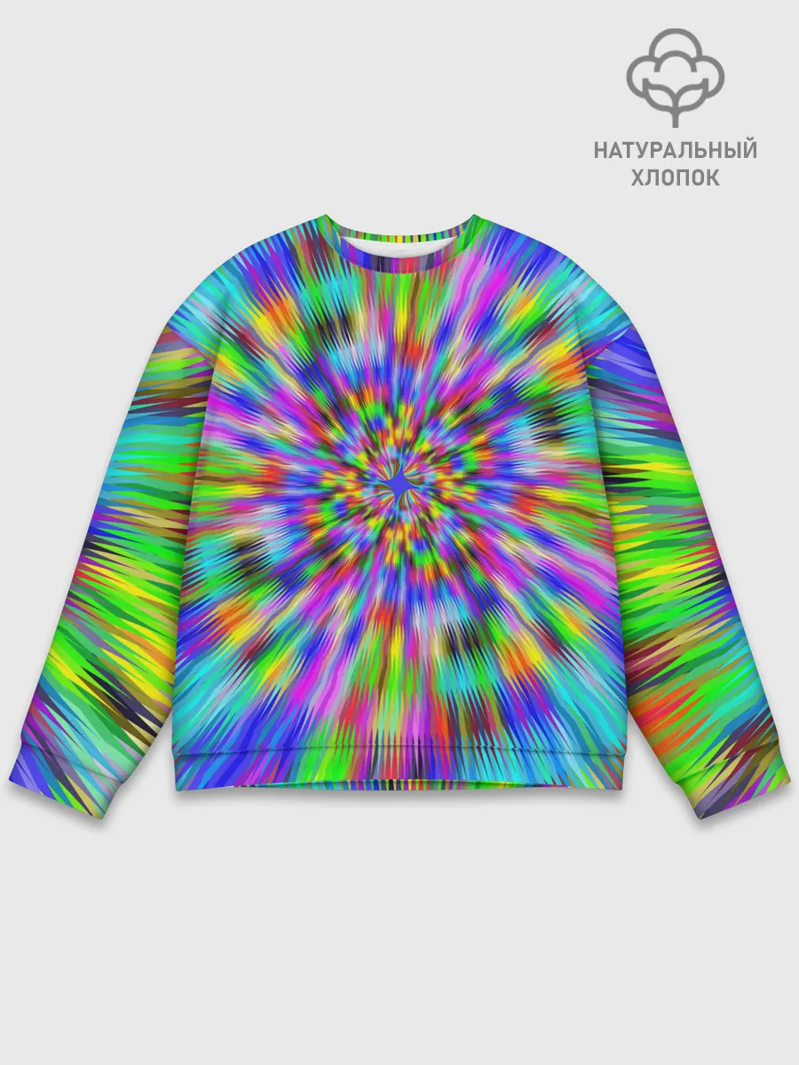 Мужской свитшот базовый / ПСИХОДЕЛИКА