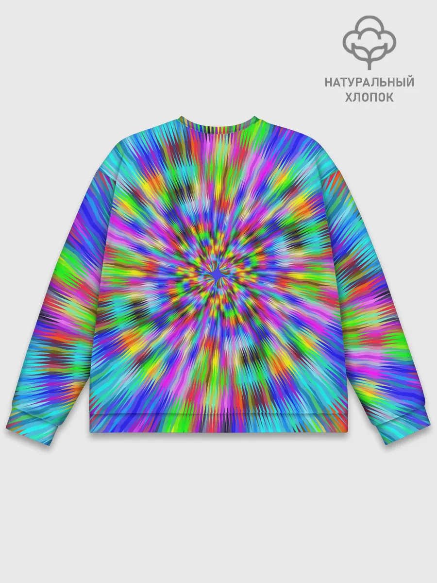 Мужской свитшот базовый / ПСИХОДЕЛИКА