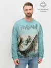 Мужской свитшот базовый / Fishing