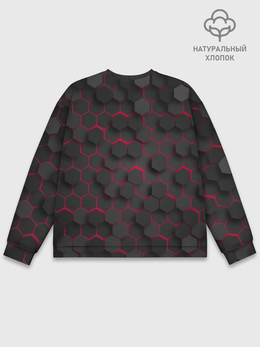 Мужской свитшот базовый / 3D БРОНЯ