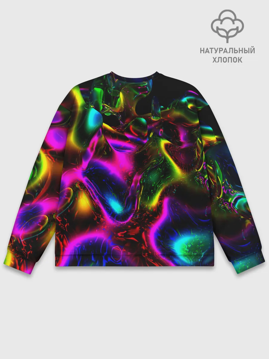 Мужской свитшот базовый / В НЕОНЕ