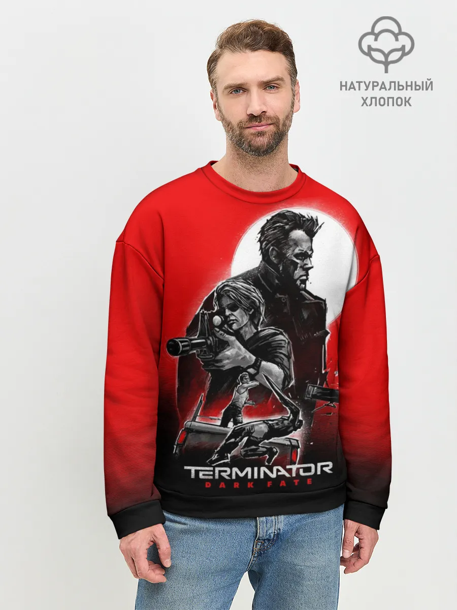 Мужской свитшот базовый / Terminator: Dark Fate