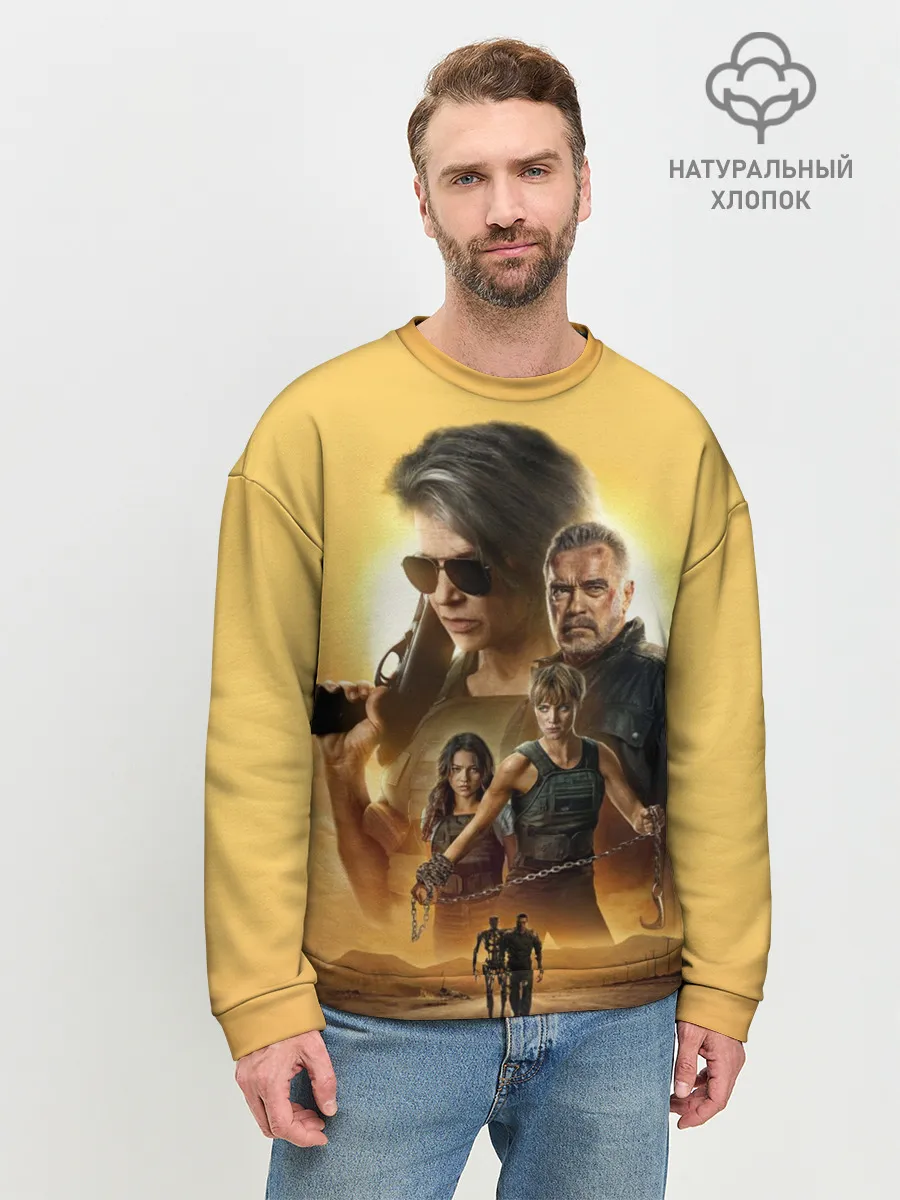 Мужской свитшот базовый / Terminator: Dark Fate