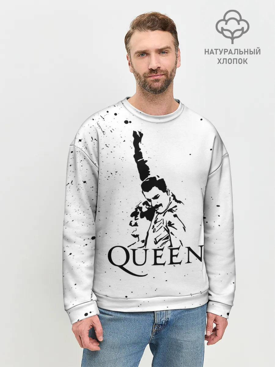 Мужской свитшот базовый / Queen