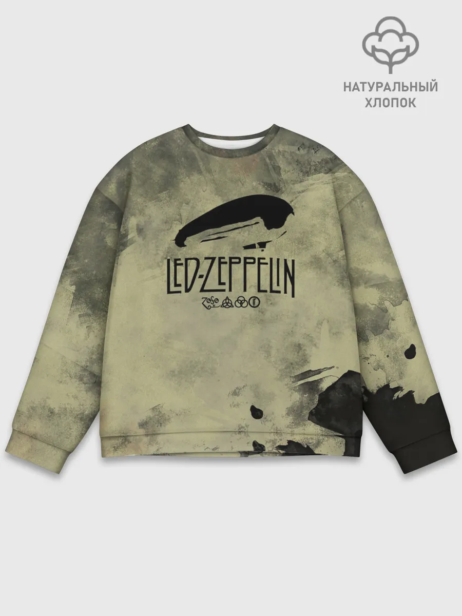 Мужской свитшот базовый / Led Zeppelin