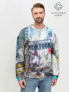 Мужской свитшот базовый / New York
