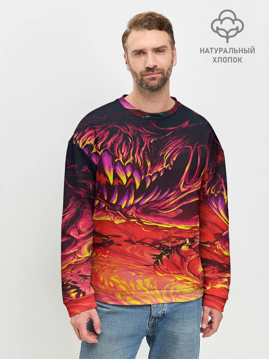 Мужской свитшот базовый / HyperBeast