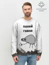 Мужской свитшот базовый / папей гавна