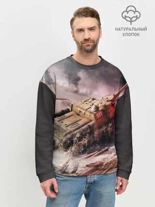 Мужской свитшот базовый / ТАНКИ