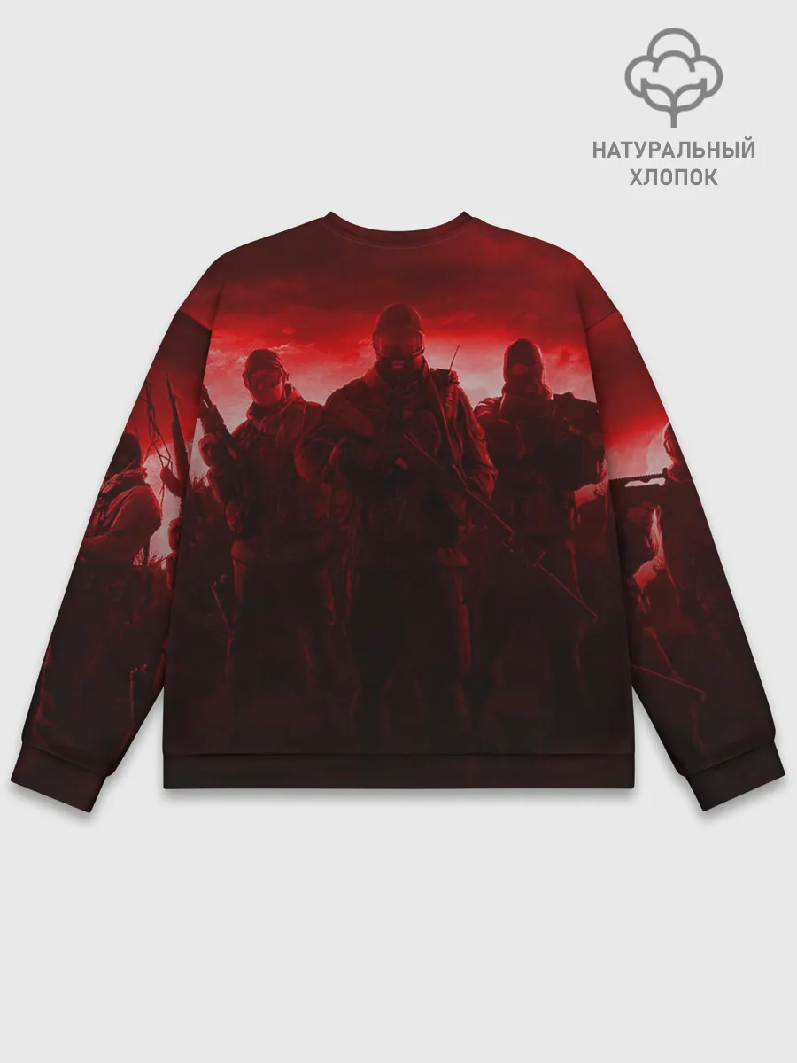 Мужской свитшот базовый / STALKER ДОЛГ