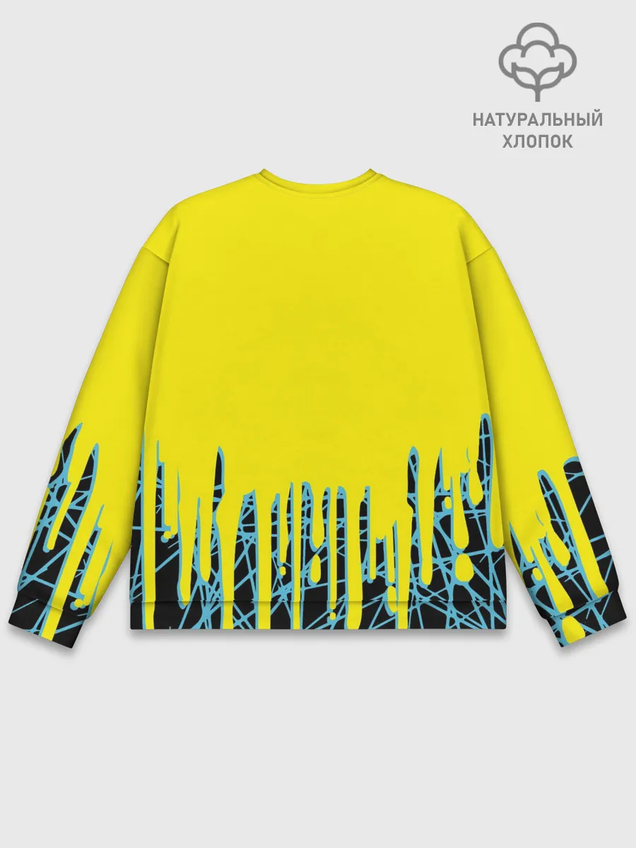 Мужской свитшот базовый / CYBERPUNK 2077