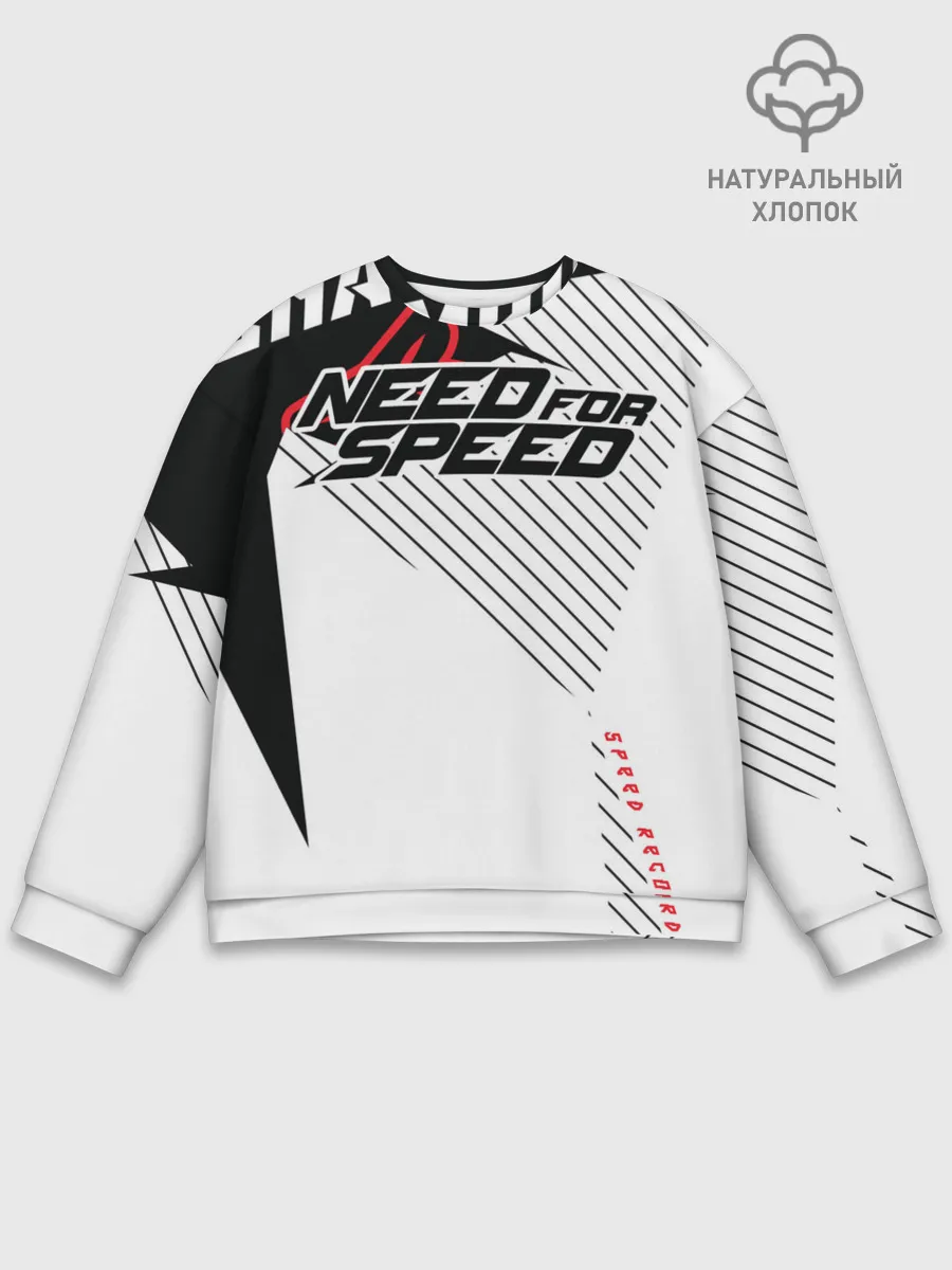 Мужской свитшот базовый / Need for Speed
