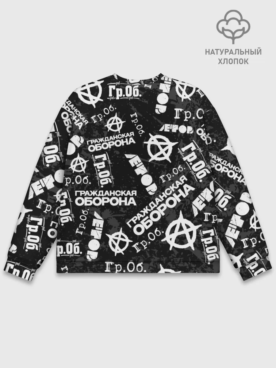 Мужской свитшот базовый / ГРАЖДАНСКАЯ ОБОРОНА