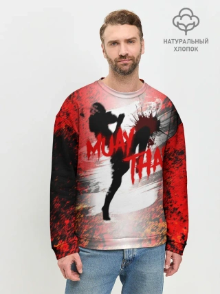 Мужской свитшот базовый / Muay Thai