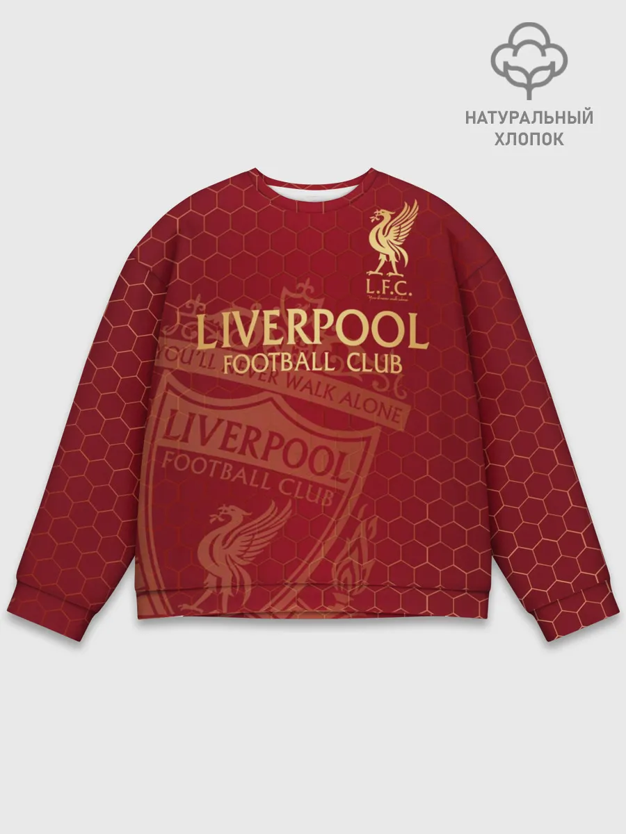 Мужской свитшот базовый / Ливерпуль