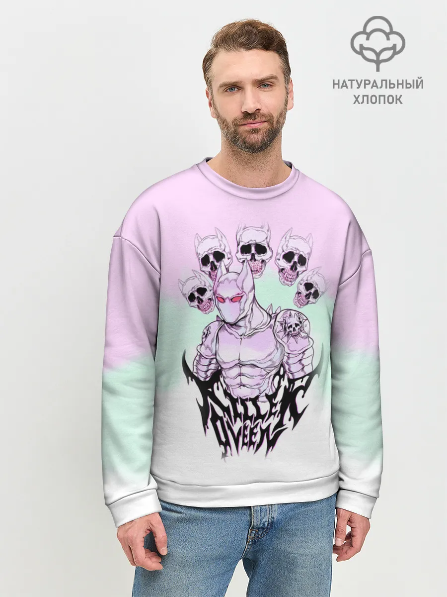 Мужской свитшот базовый / KILLER QUEEN 5 черепов