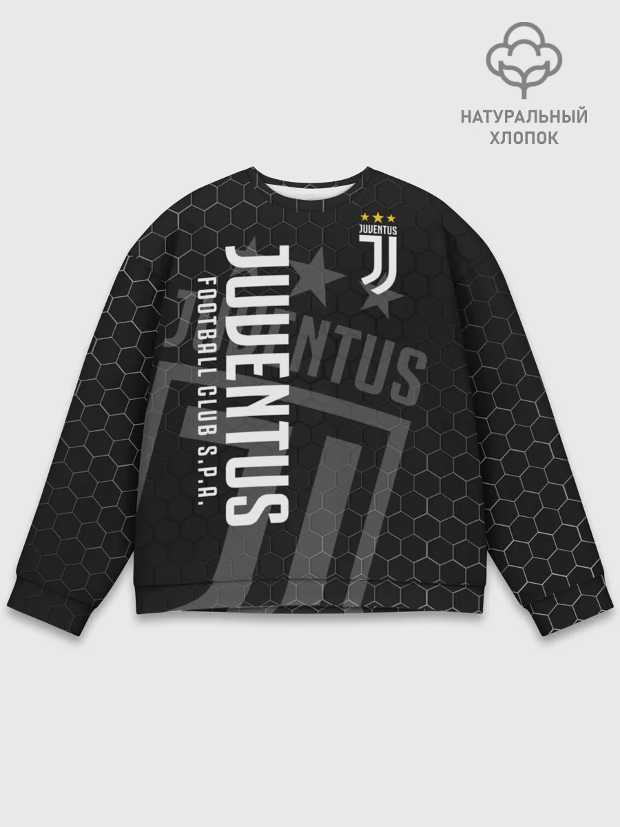 Мужской свитшот базовый / Ювентус