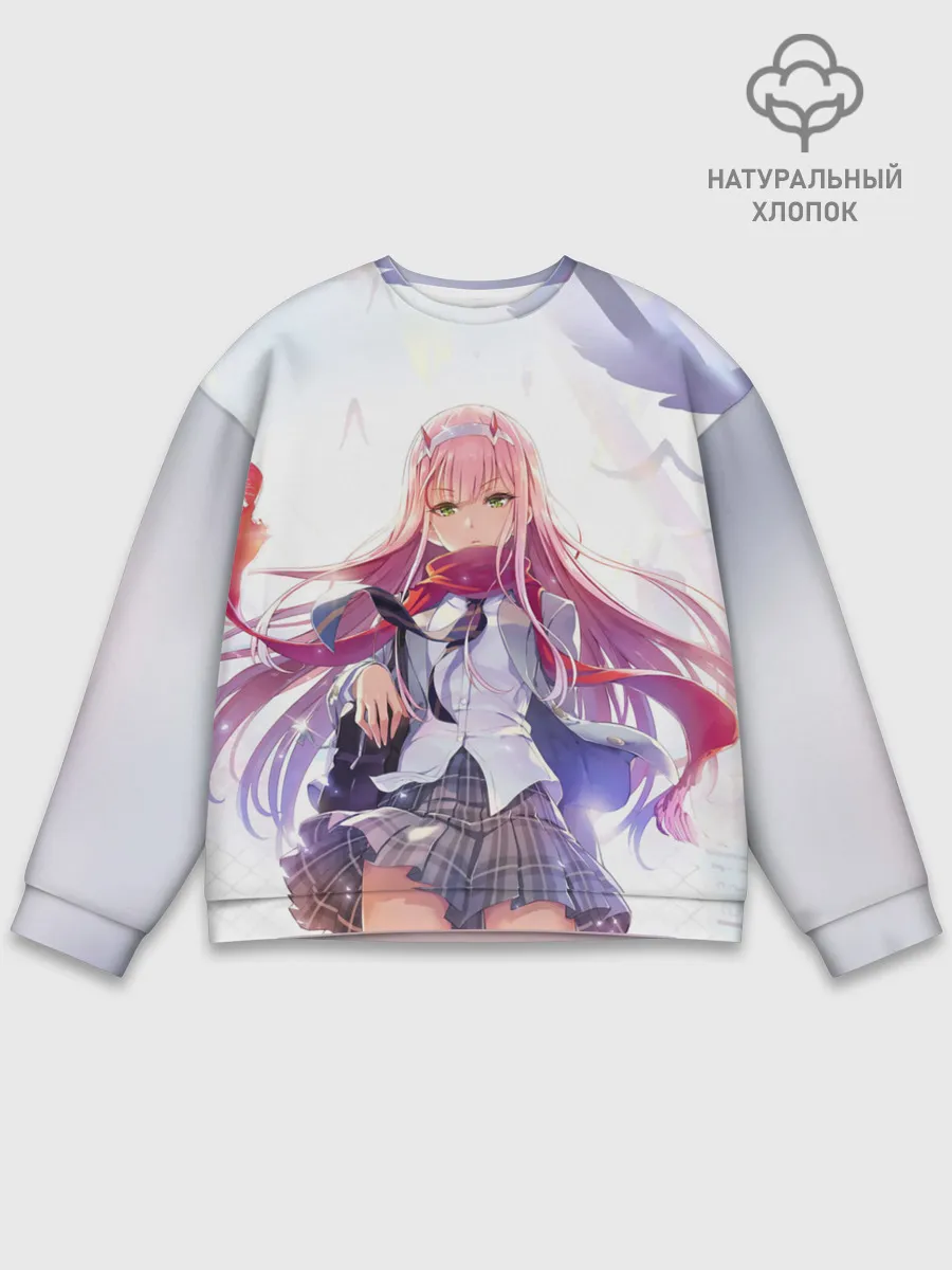 Мужской свитшот базовый / Ноль два арт