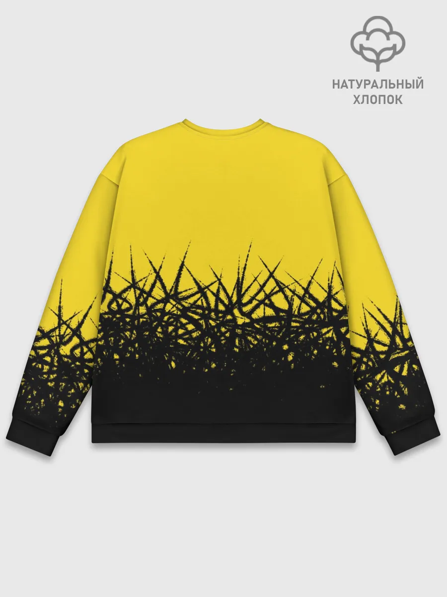 Мужской свитшот базовый / Киберпанк