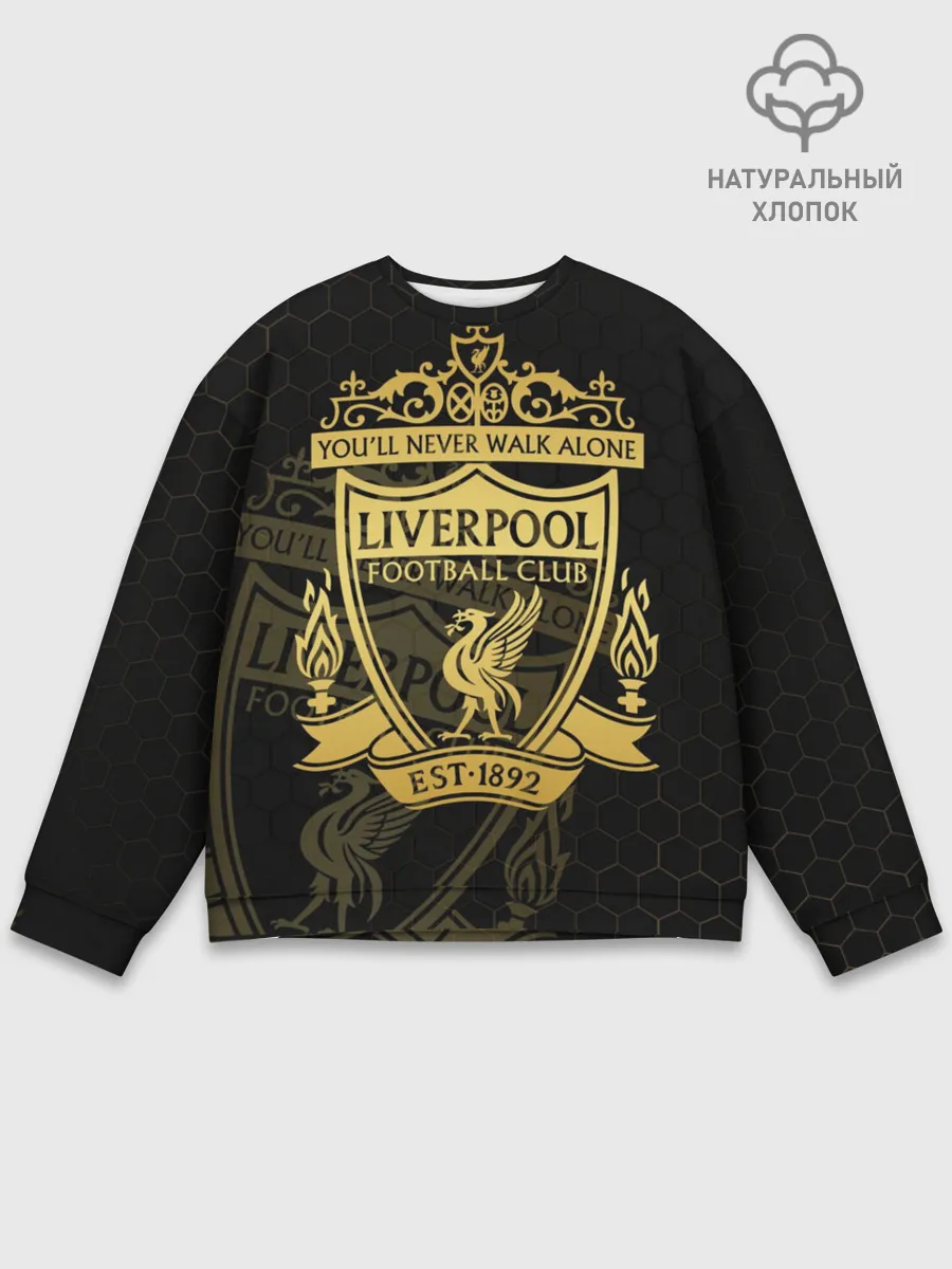 Мужской свитшот базовый / Ливерпуль