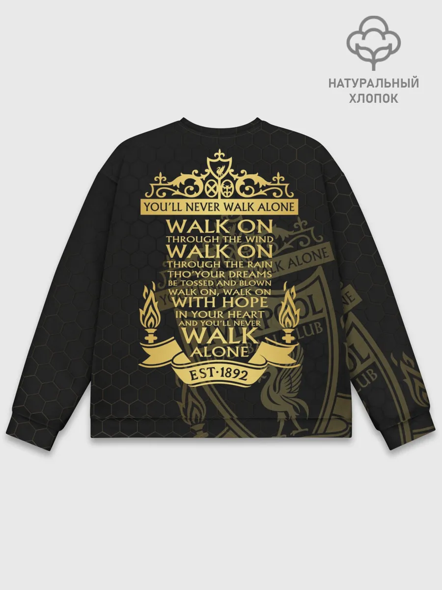 Мужской свитшот базовый / Ливерпуль