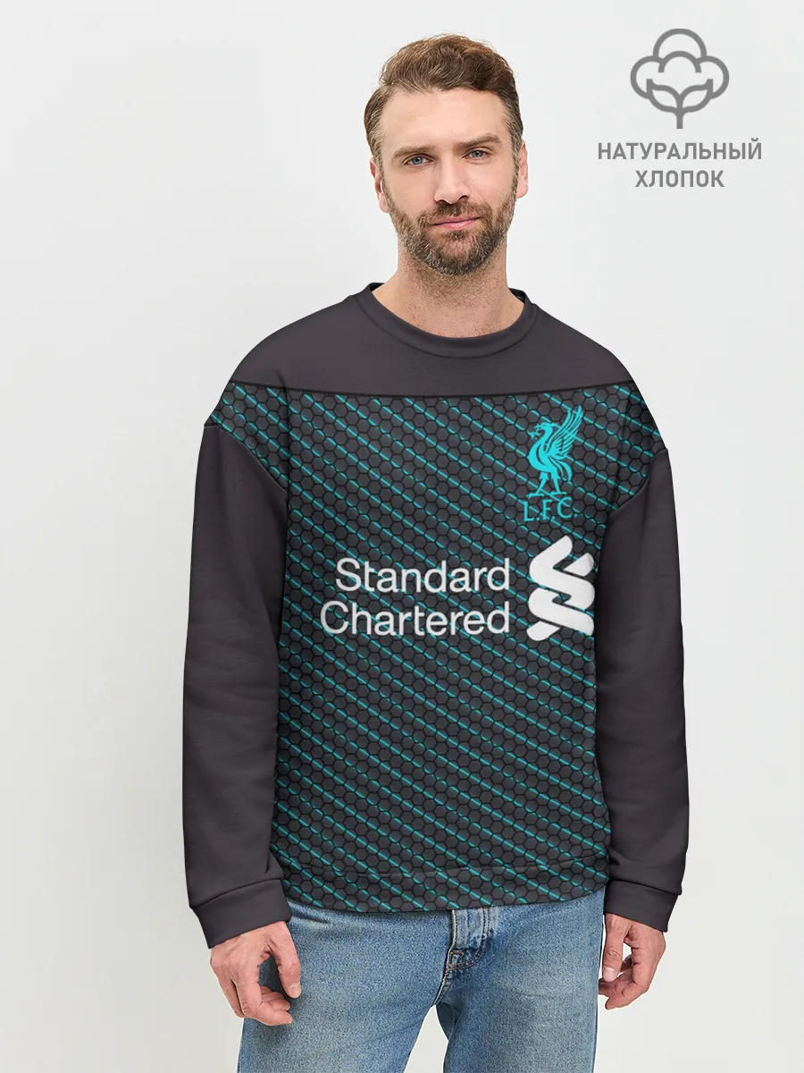 Мужской свитшот базовый / Liverpool 19-20 home - форма.