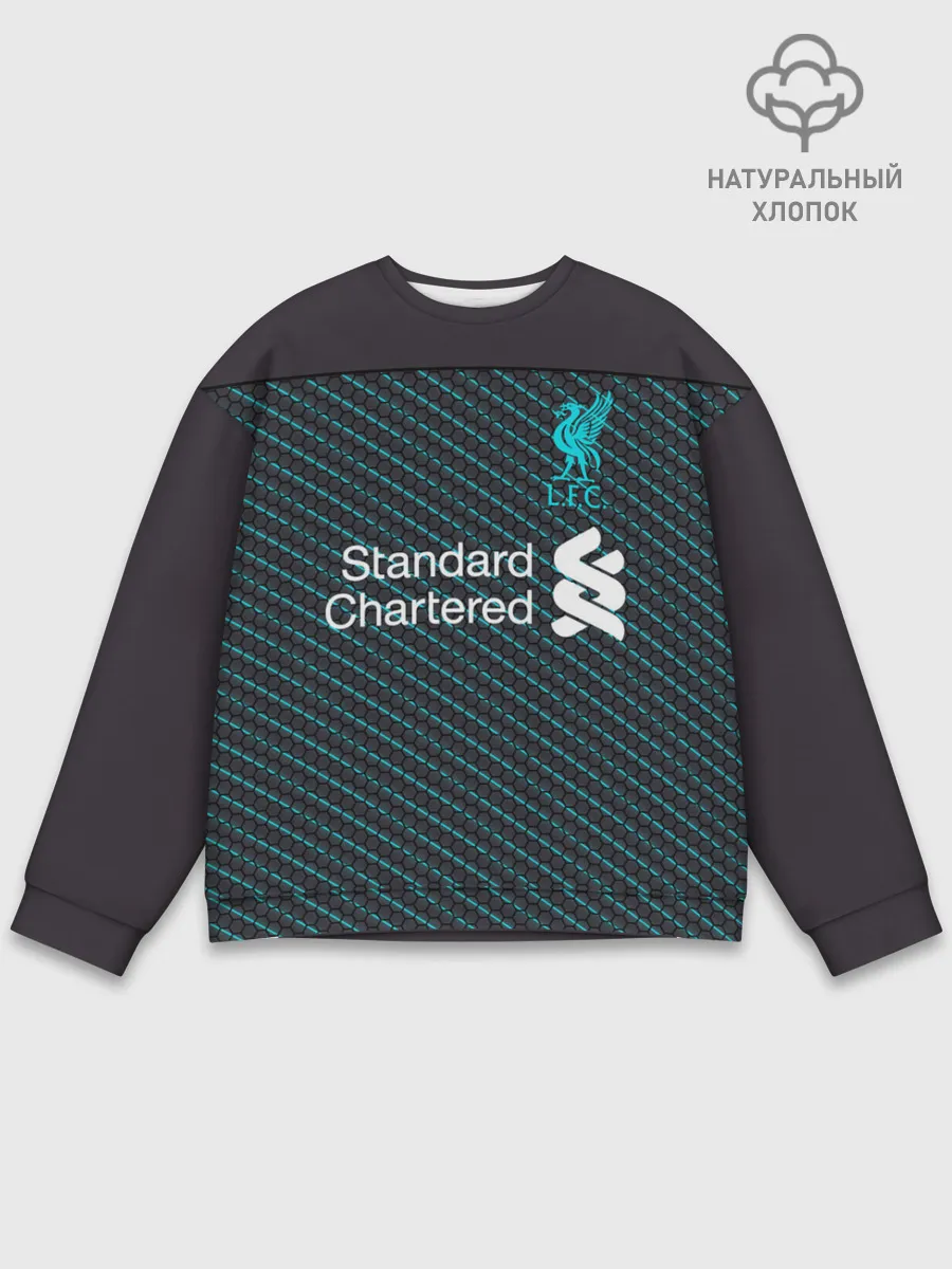 Мужской свитшот базовый / Liverpool 19-20 home - форма.