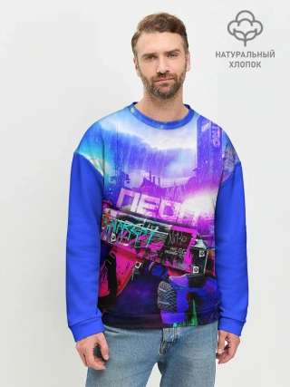 Мужской свитшот базовый / CS GO:Неоновая Революция