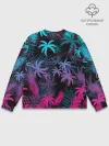 Мужской свитшот базовый / НЕОНОВЫЕ ПАЛЬМЫ | NEON PALMS