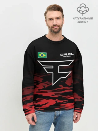 Мужской свитшот базовый / cs:go - FaZe Clan