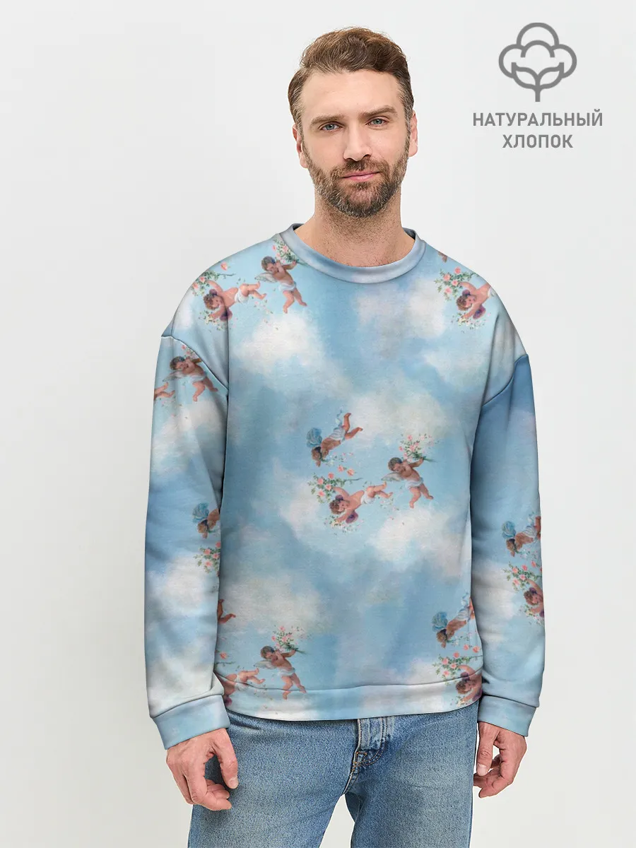 Мужской свитшот базовый / Renaissance Angels