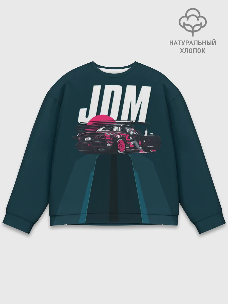 Мужской свитшот базовый / JDM