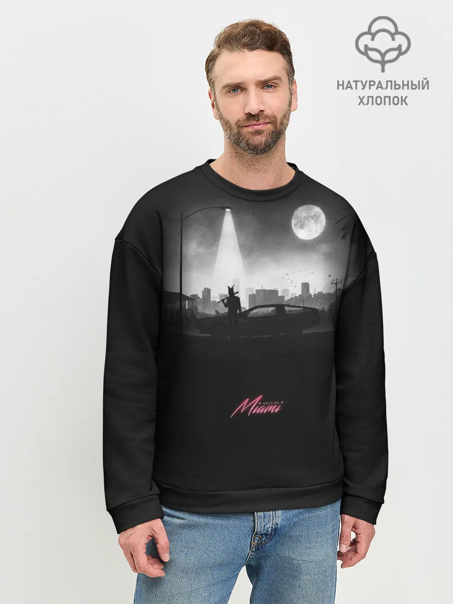Мужской свитшот базовый / Miami Black