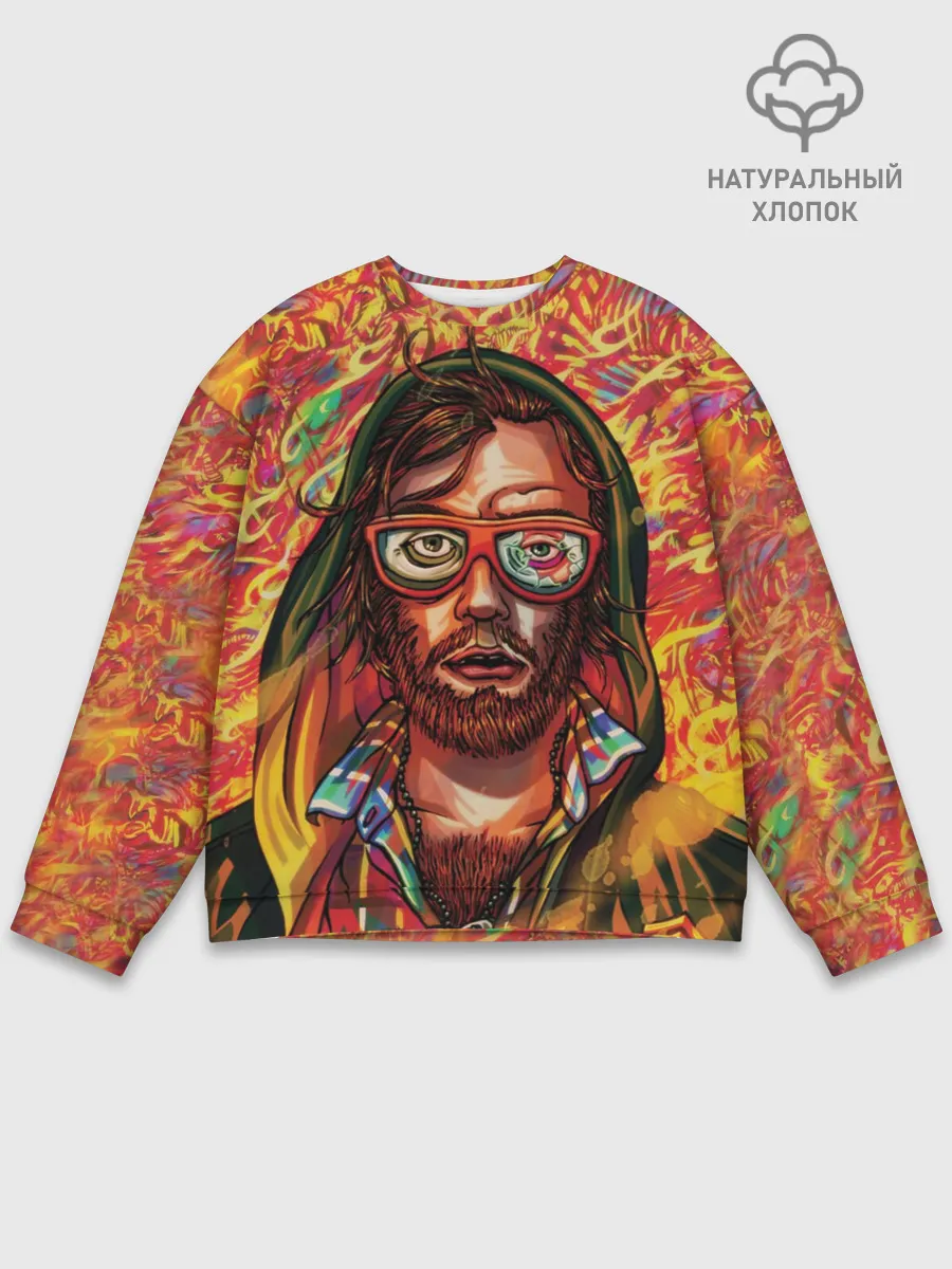 Мужской свитшот базовый / Hotline Miami 2: Wrong Number