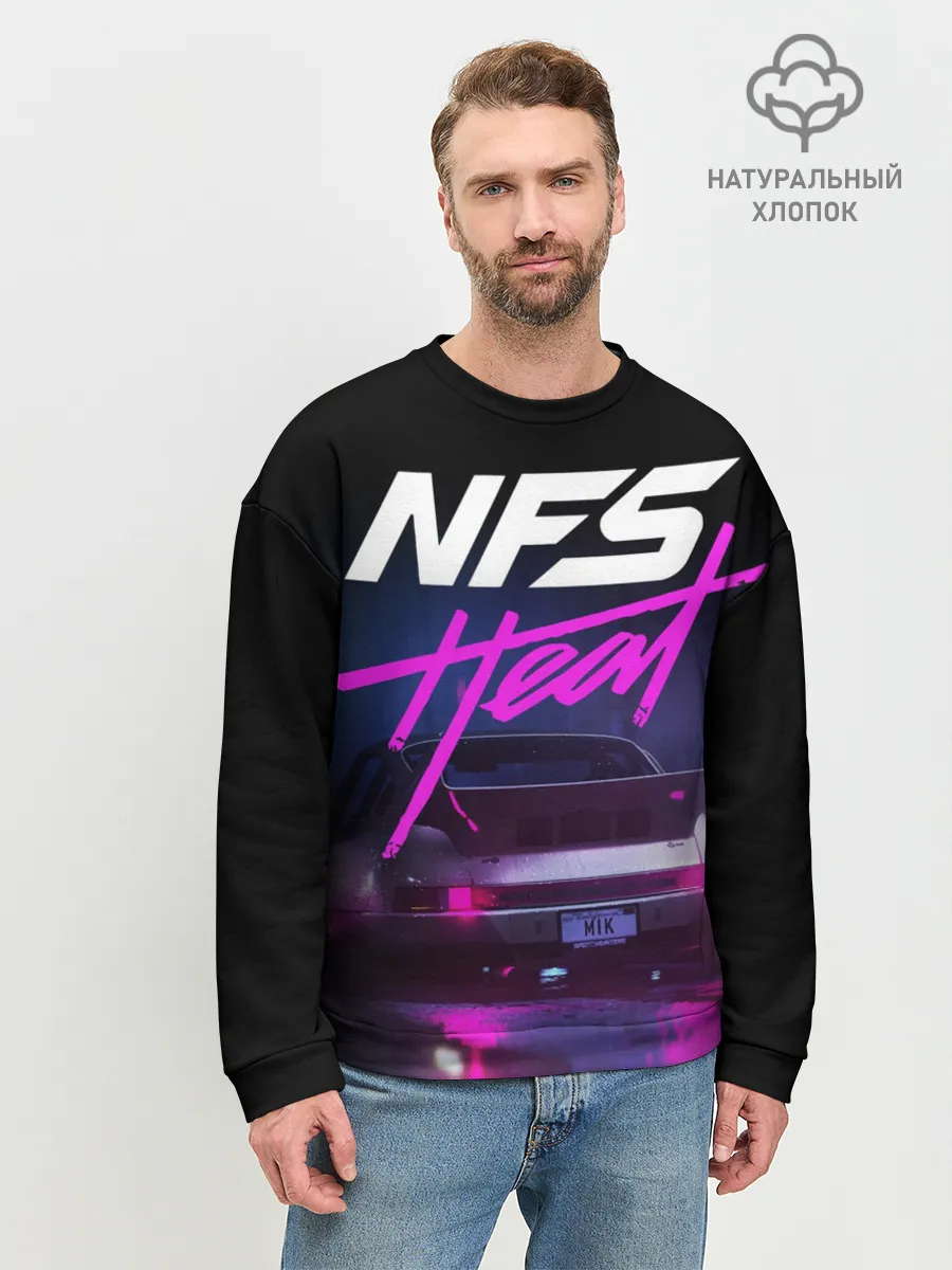 Мужской свитшот базовый / Need For Speed Heat