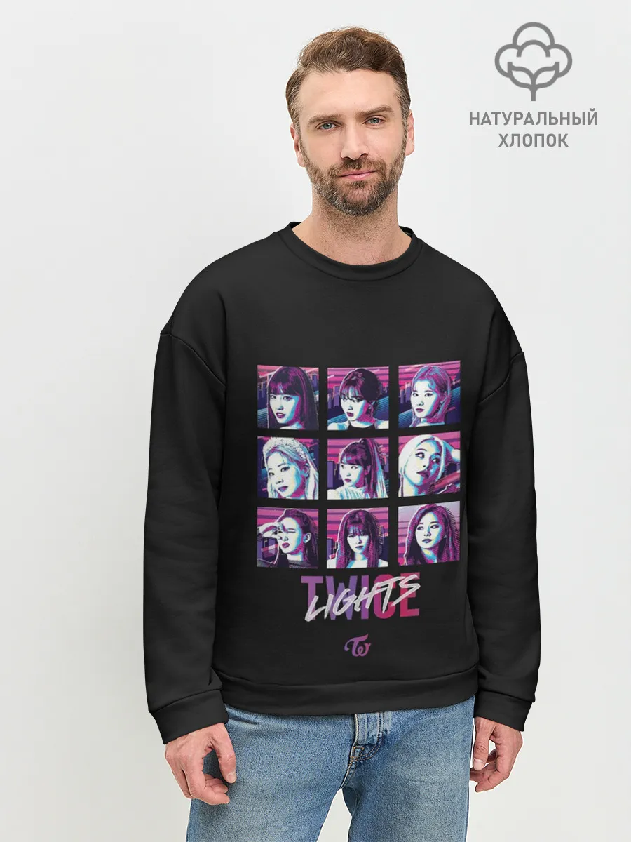 Мужской свитшот базовый / TWICE
