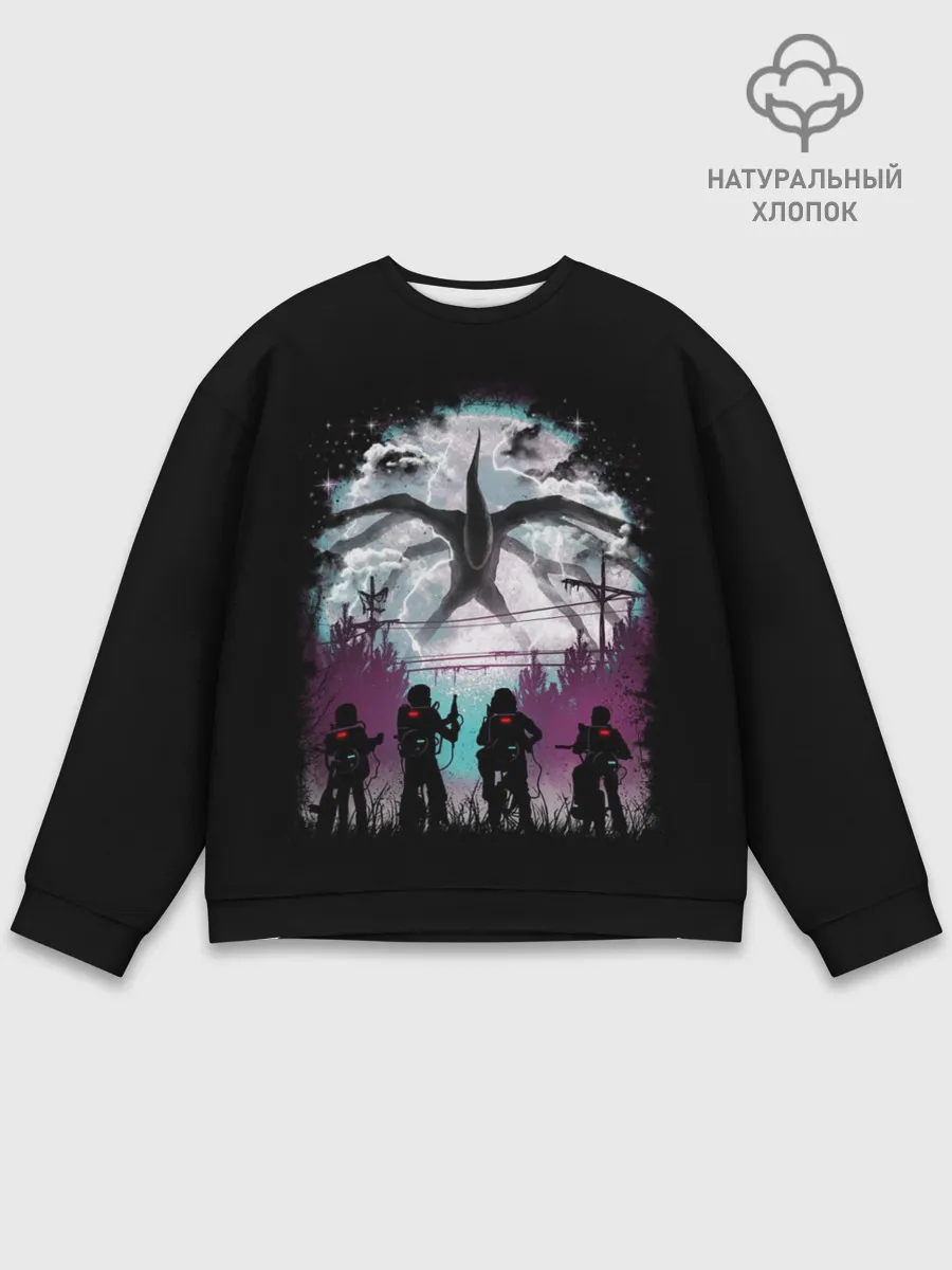 Мужской свитшот базовый / Stranger Things