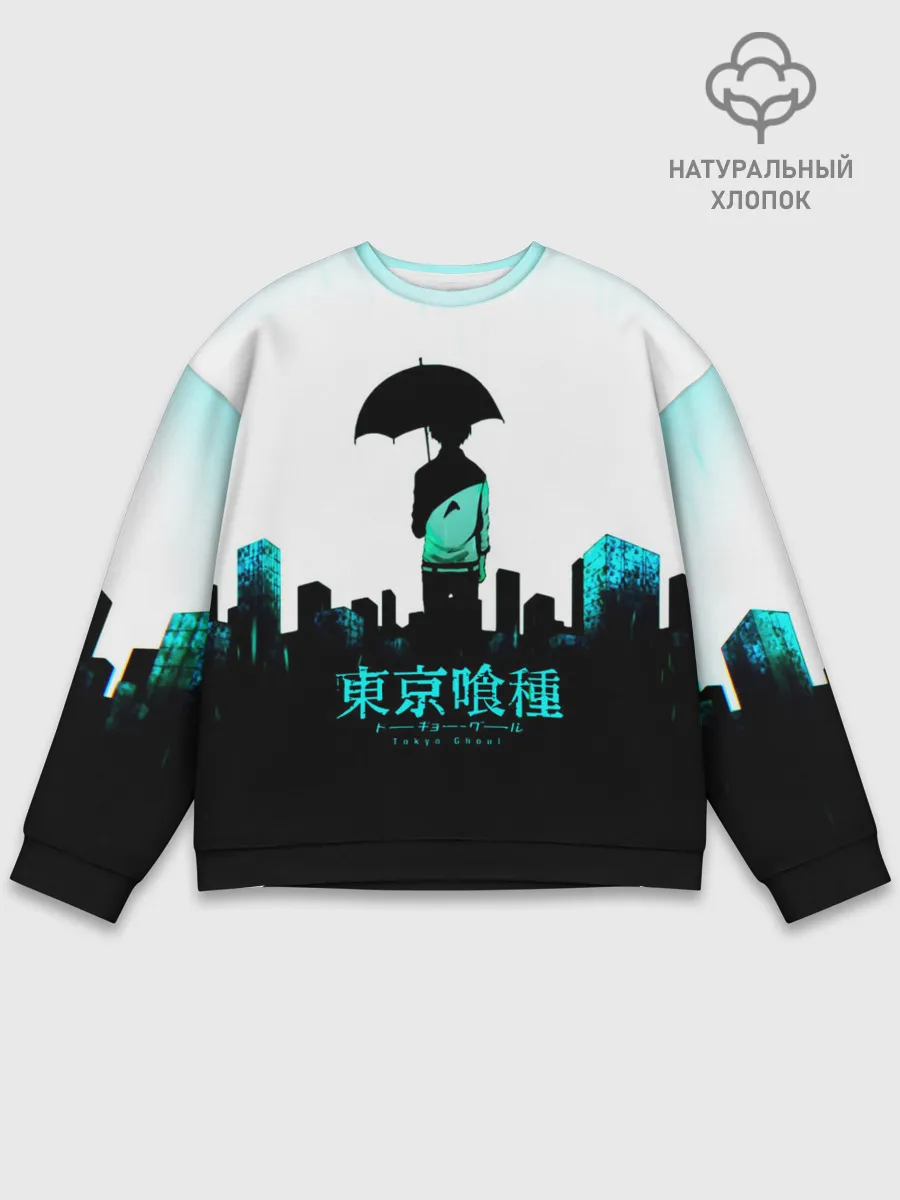 Мужской свитшот базовый / Токийский гуль
