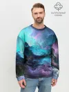 Мужской свитшот базовый / ФРАКТАЛЬНЫЙ КОСМОС | SPACE
