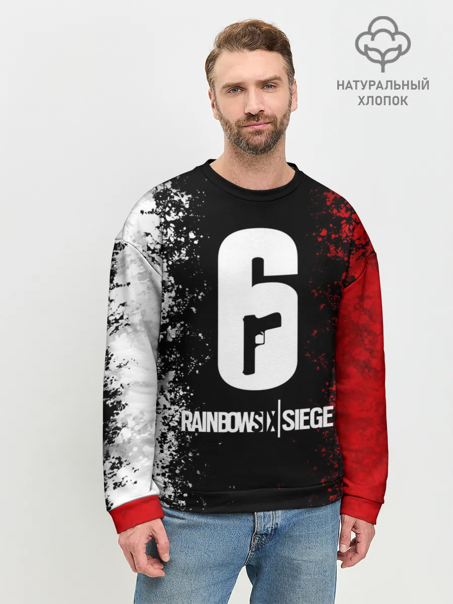 Мужской свитшот базовый / Rainbow Six | Siege.