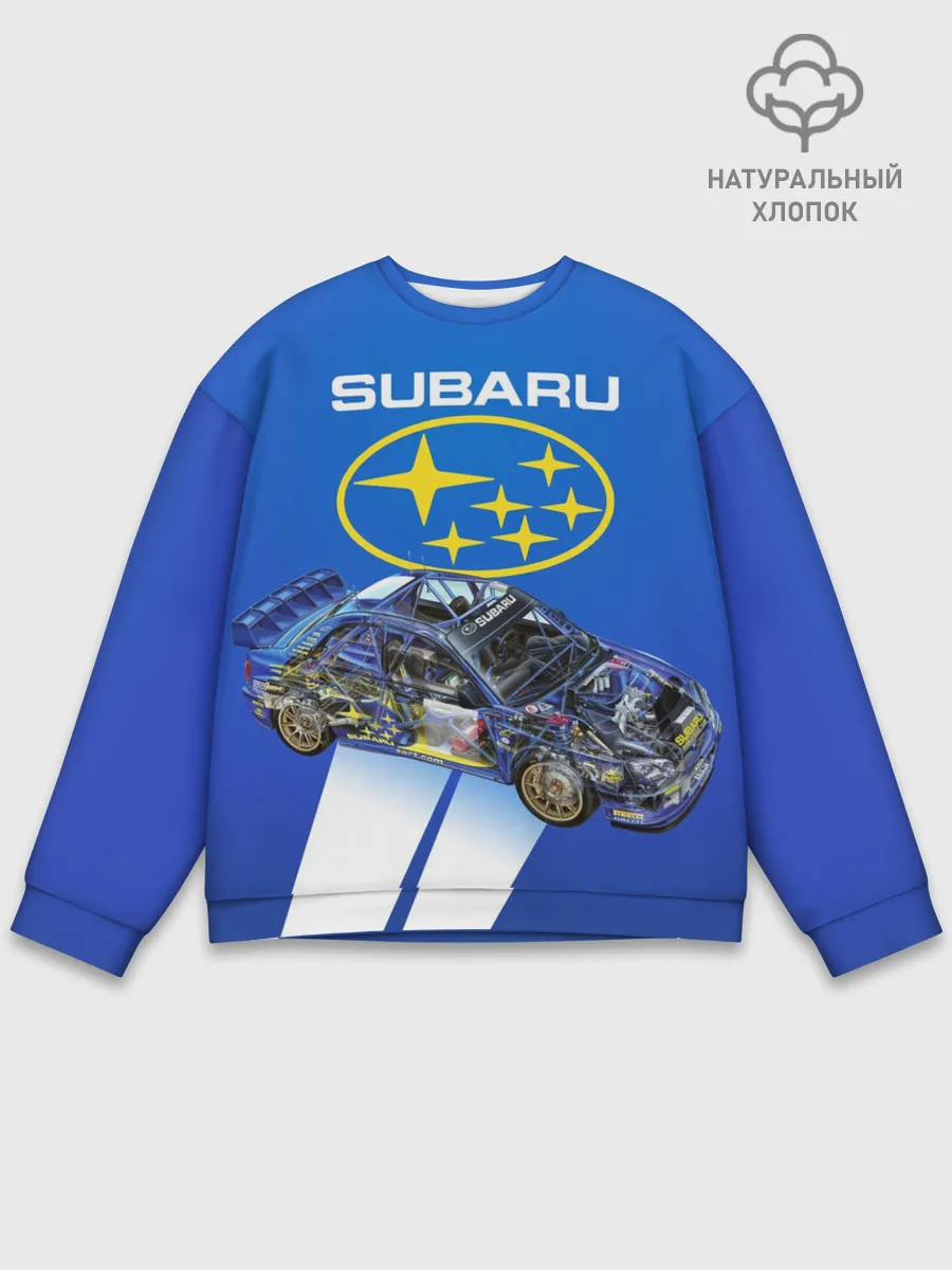 Мужской свитшот базовый / Subaru