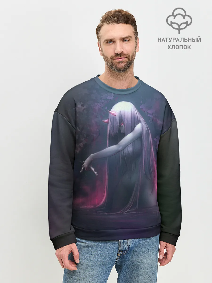 Мужской свитшот базовый / ноль два облик