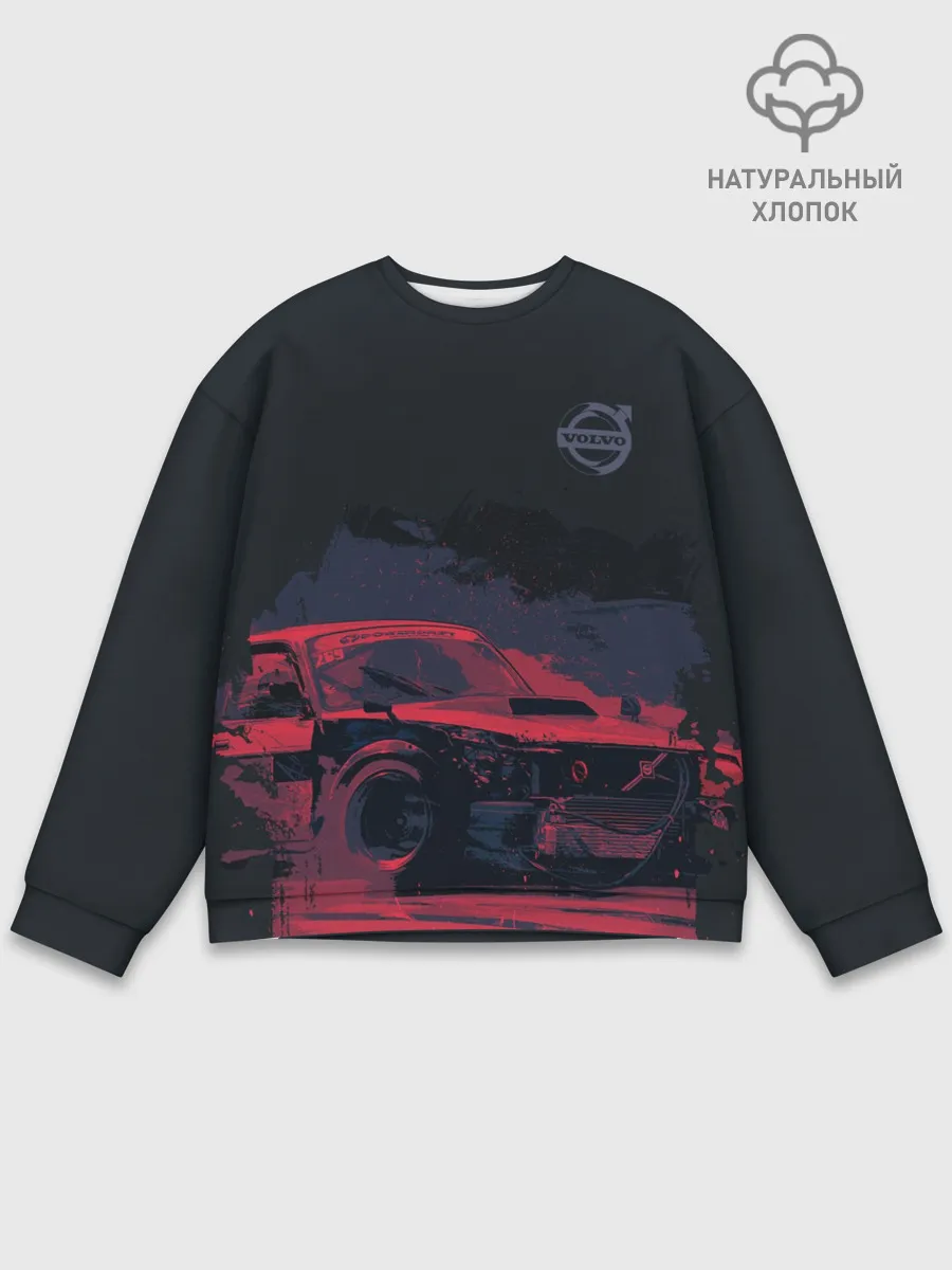 Мужской свитшот базовый / Bosozoku Volvo